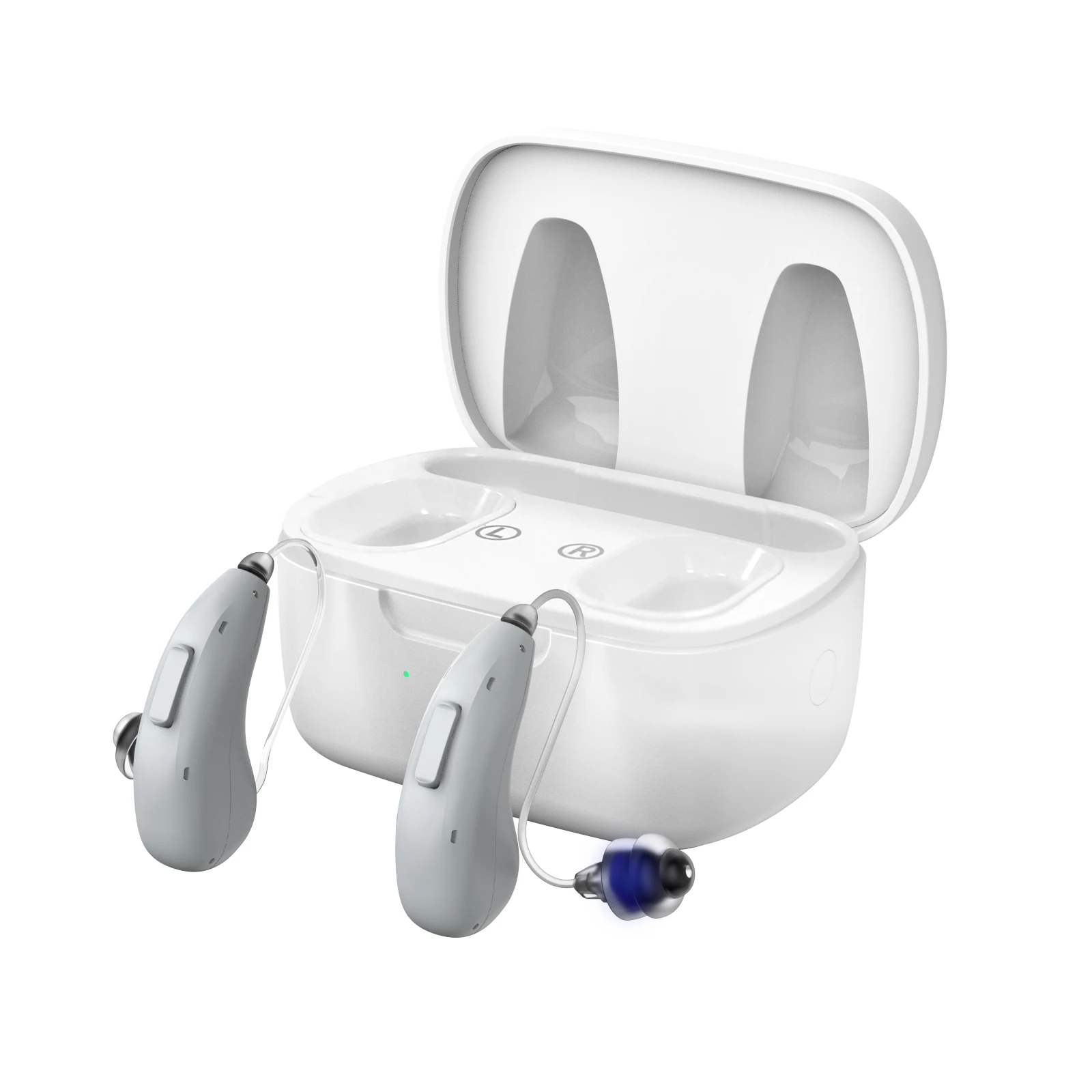 Amplificadores BT 5,0 audífono con IPX4 para personas mayores, cuidado de la salud portátil, audífono Digital ITE, sonido de oído recargable