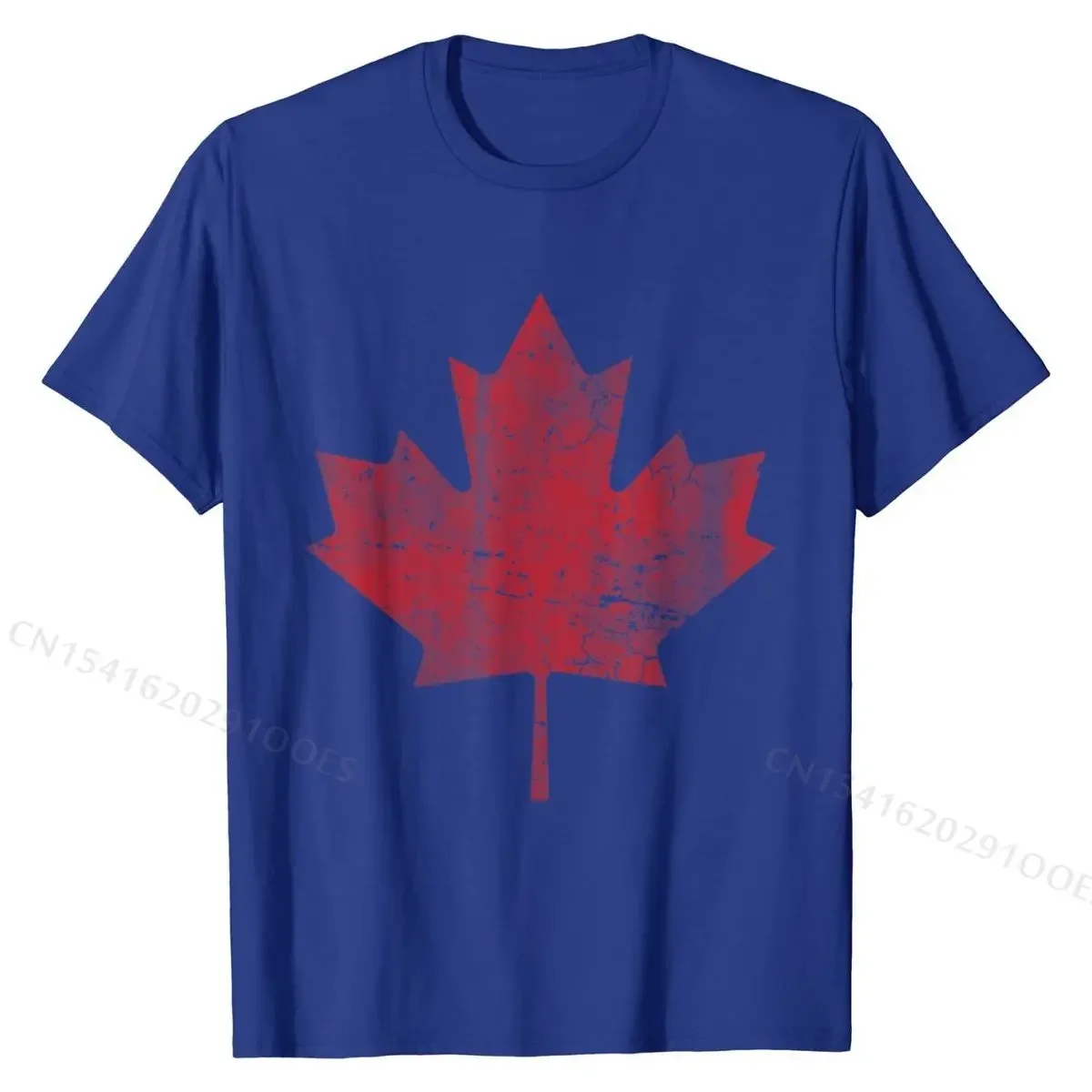 Maple Leaf Flag Canada T-Shirt Cotton Unique Tops Shirts New  Men's T Shirts Group