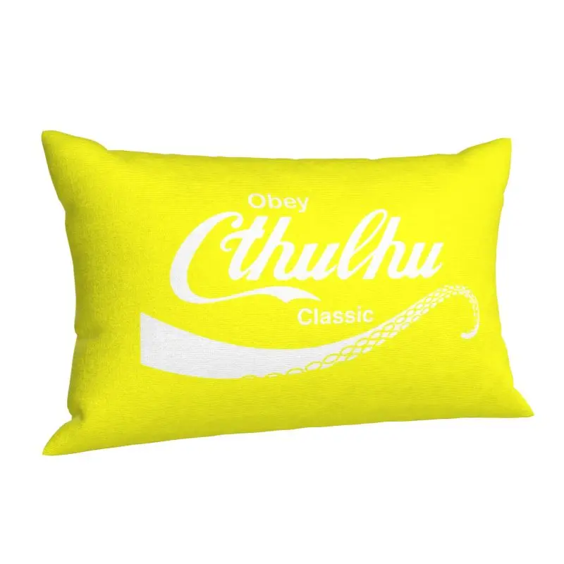 Custom Fashion Brand Call Of Cthulhus Funny Pillow Case 60cmx40cm Lovecraft Luxury Cushion Cover Rectangle Pillowcase