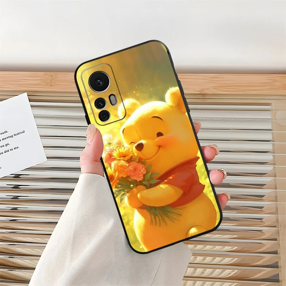 حافظة هاتف Winnie the Pooh ، غلاف لـ Xiaomi 13 ، 12 ، 11T Lite Ultra ، Redmi Note 13 ، 12 ، 10 Pro ، POCO F4 ، F5 ، X5 Pro