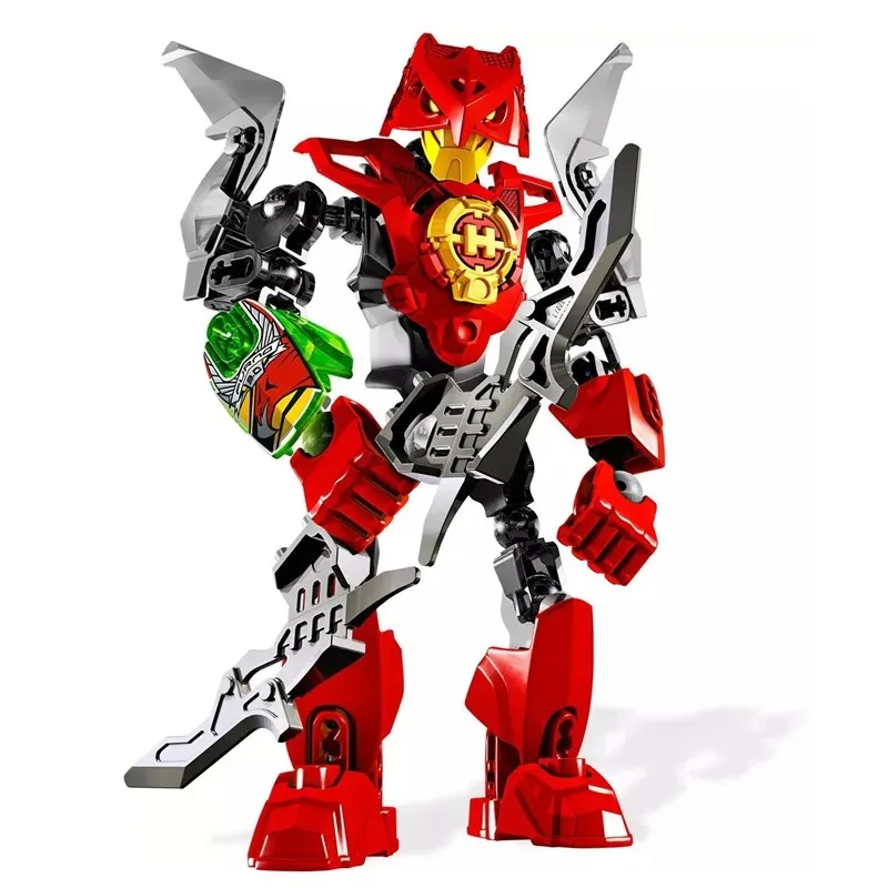 Star Warrior Soldiers Hero Factory Bionicle Surge Evo Stringer Robot Figures Building Blocks Bricks Kids Toys