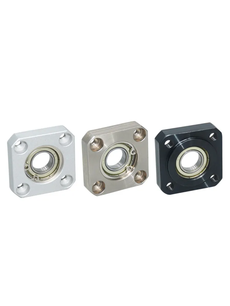 Inlay Retaining Ring Type Square Flange Bearing with Housing Bearing seat assembly Aluminum Carbon Steel Nickel diameter 3-50mm