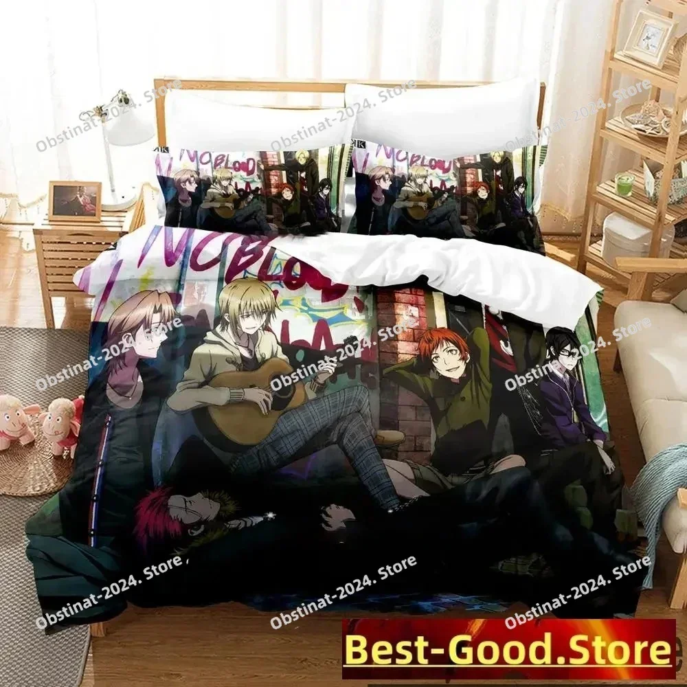 Anime K project Mikoto Suoh 3D Printing Comforter Bedding Set,Duvet Cover Quilt Cover Pillowcase,King Queen Size Bedding Set Kid