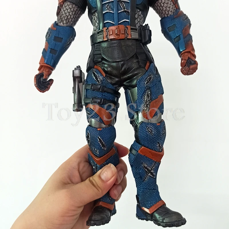 شخصية حركة Deathstroke ، ألعاب مجنونة ، فريق دمية للنماذج الأولية ، نموذج التجميع ، هدية