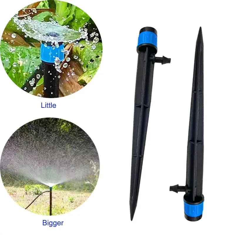 

20 Pcs 360 Irrigation Sprinkler Spray Dripper Garden Plants Watering Nozzle System Stake Spike