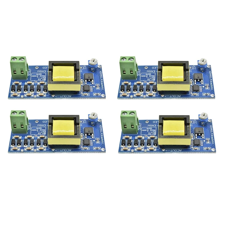 4X DC-DC Boost Converter Step Up To Output High Voltage 300V-1200V 400V 900V 1000V Adjustable Power PSU Module Board