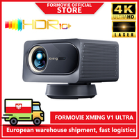 Formovie Xming v1 Ultra Projector Native 4K Laser Cinema Portable Mini LED 2+32GB Projector 700 CVIA Lumens Dolby Audio Beamer