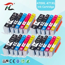 PGI 470 CLI 471 Ink Cartridge For Canon PGI470 PGI-470 CLI-471 PIXMA MG6840 MG5740 TS5040 TS6040 MG 6840 Printer Cartridges