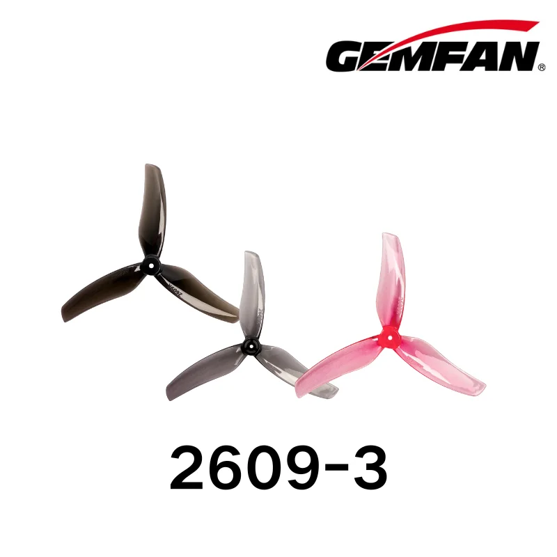 

Gemfan 2609-3 PC Propeller for RC Drone Soccer 200-class Coreless Division 8Pair/16pcs