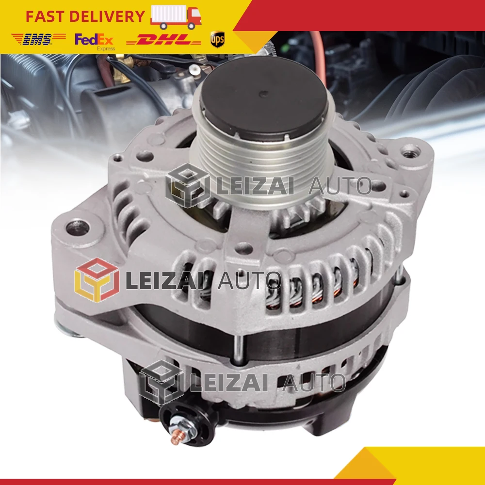 160A 14V CW 7 Groove Alternator For for TOYOTA HILUX 2.5 3.0 D-4D DIESEL 2001-16 2KD 1KD  27060-0L020, 27060-0L021, 27060-0L022