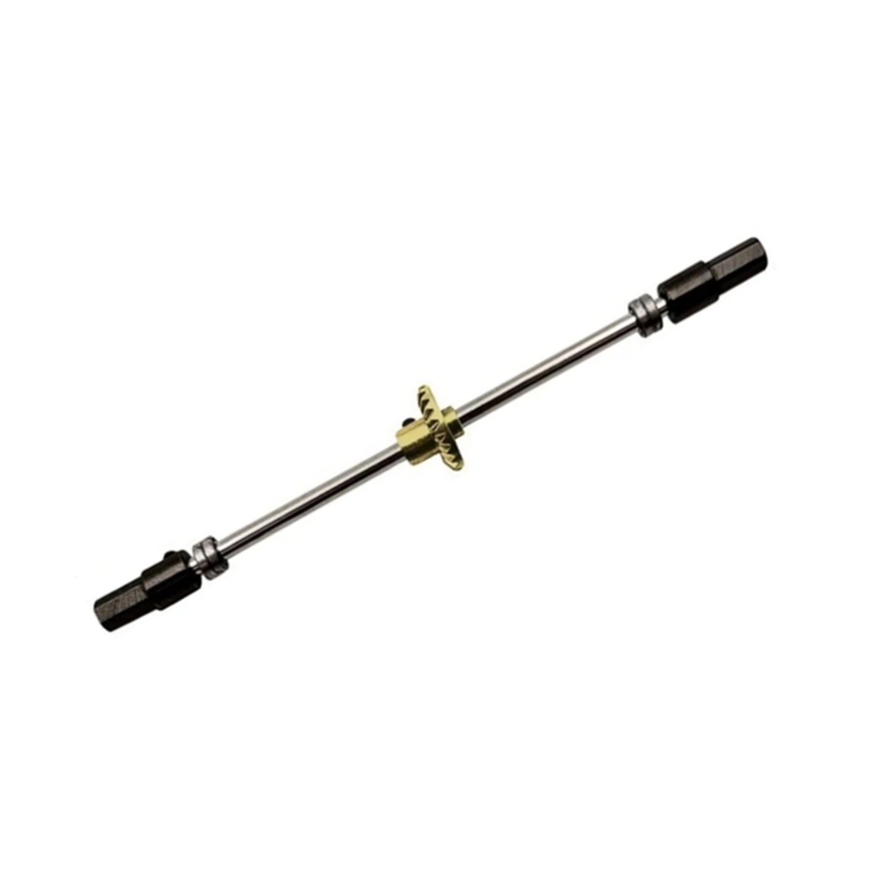 2PCS Front & Rear Axle Shaft With 12PCS Steel Bearing 3X6x2mm