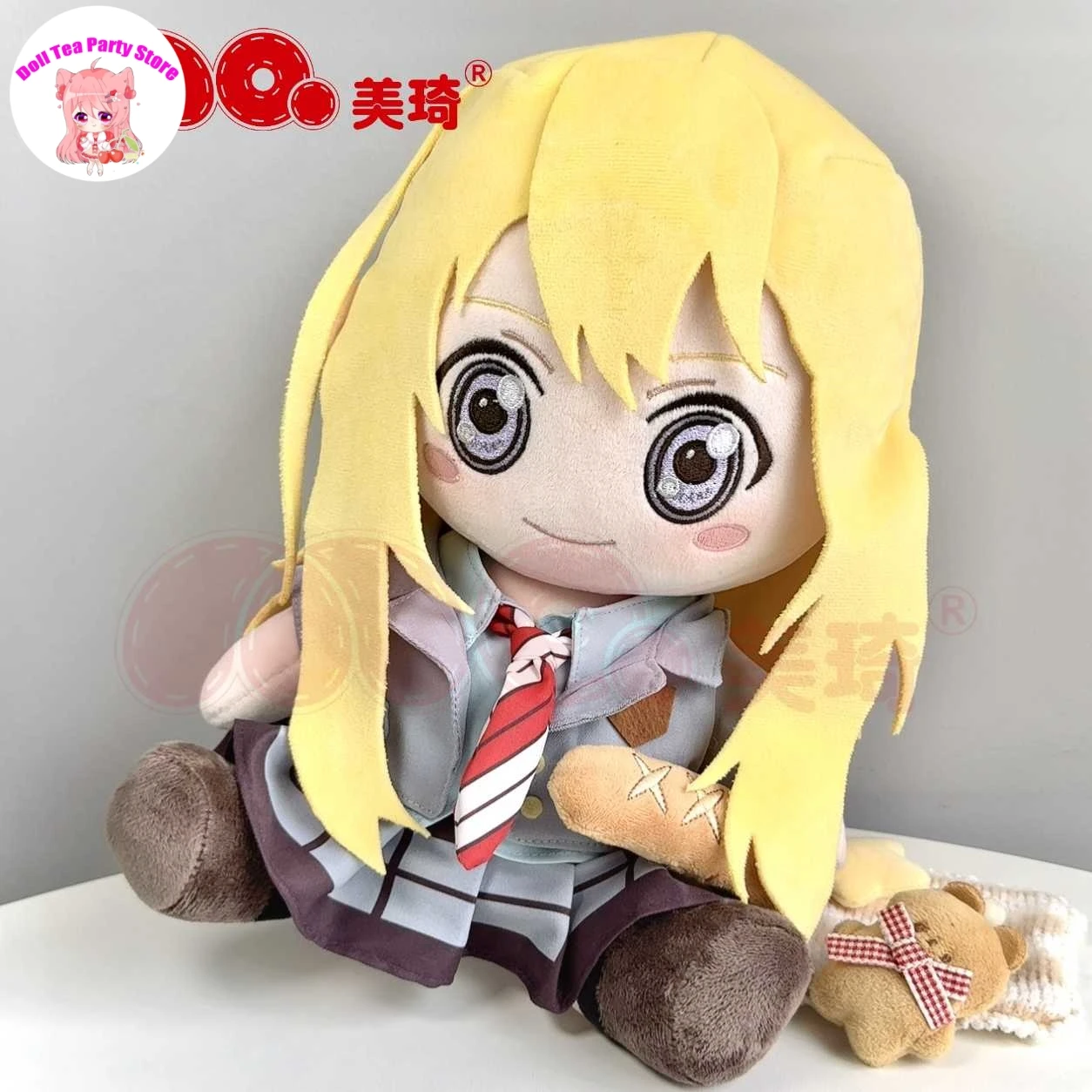 

Miyazono Kaori 30cm Plush Cotton Doll Body With Clothing Plushie Cartoon Anime Cosplay Pillow Toys Plushie Xmas Gift