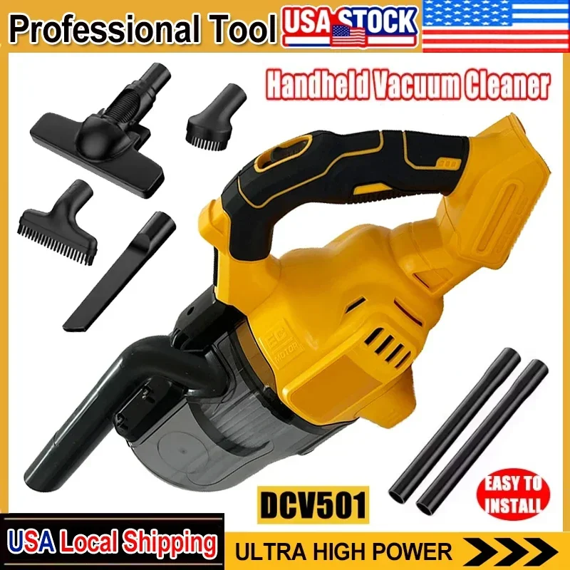 

Fit DEWALT DCV501 18V Vacuum Cleaner He Is Suitable for Various Corners Such Houses Carpets and Other PlacesThat Need to Cleaned