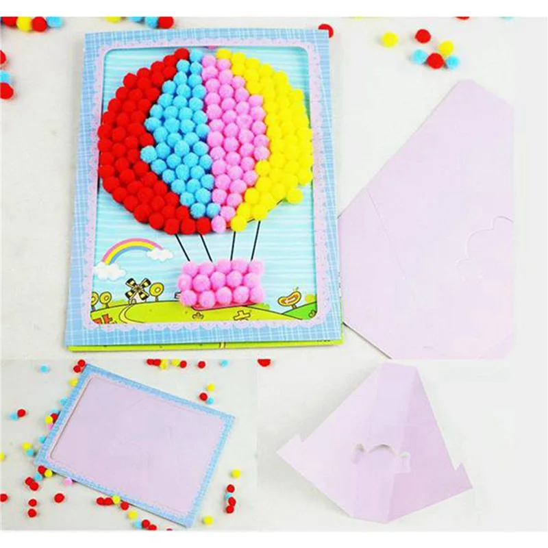 1500 Pcs 10Mm 소프트 라운드 Pompoms 공 혼합 색상 DIY 장식 공예 만들기 및 취미 용품