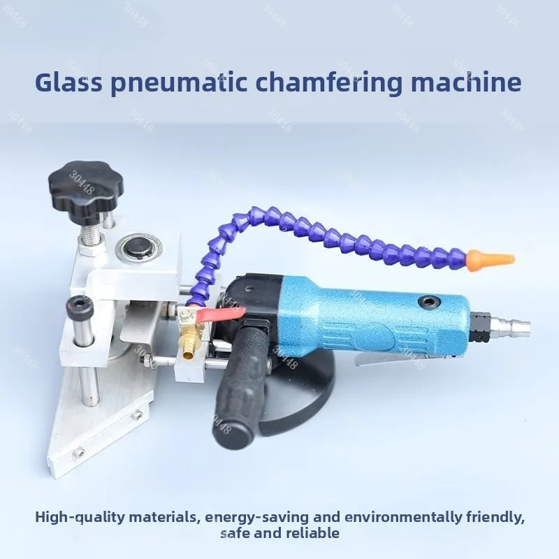 

Glass Pneumatic Chamfering Machine Handheld Polisher Stone Edge Grinder Multi-Function Industrial Pneumatic Angle Grinder