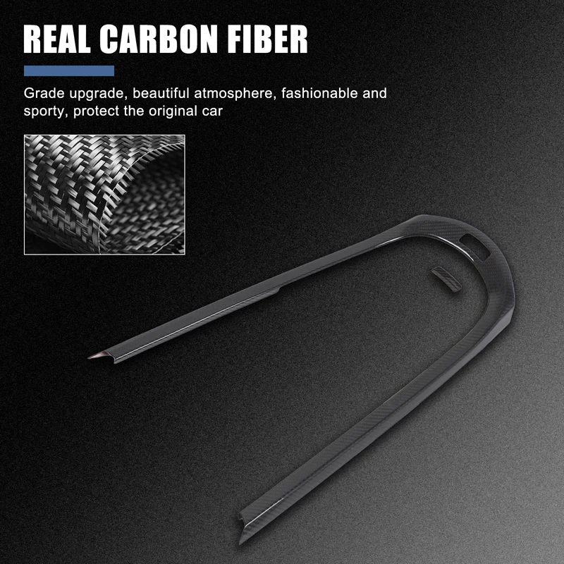 

Real Carbon Fiber Car Gear Shift Panel Outer Frame Trim Suitable for Mercedes Benz G-Class W465 2025+ Decorate Cover Accessories