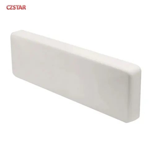 Czstar 1-15m UHF 12dBi antena rfid de polarización lineal antena rfid de larga distancia para gestión de personal de vehículos de almacén