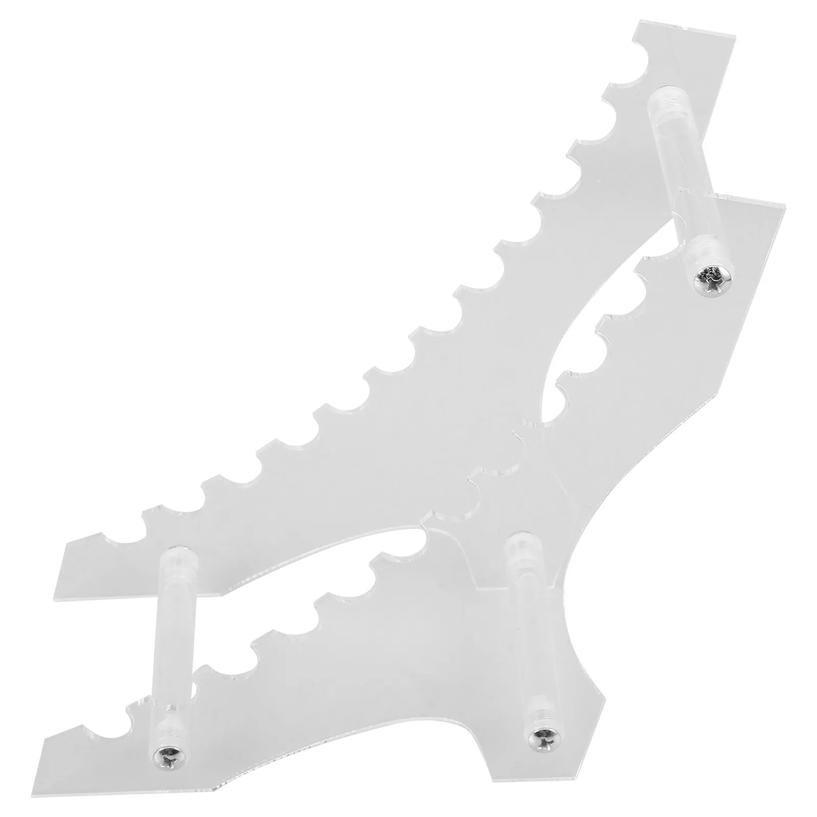 

Акриловый настольный органайзер для ручек и карандашей на 12 отверстий, универсальная подставка для канцелярских принадлежностей, органайзер для офисного стола