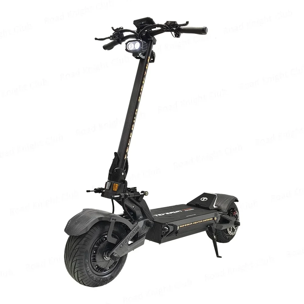 

STLF 2025 V4 Teverun Fighter Supre Me 7260R Edition Kick Scooter Max Speed 120km Range 100-200kmh 8000w Electric Scooter 72v60ah