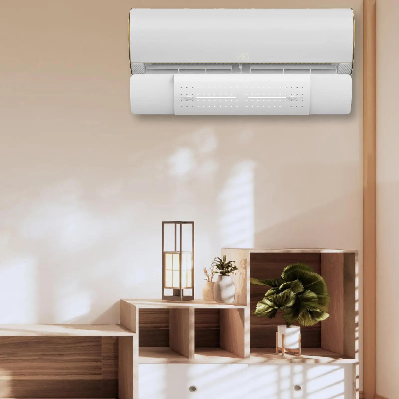 Air Conditioner Vent Deflector Nursery Home Change Wind Direction Vent Cover