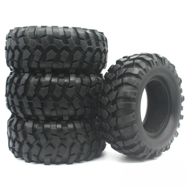 

4pcs 1.9 Inch 96mm 108mm Rock Crawler Tire Wheel With Solid Beadlock Wheel Rim For 1/10 Axial Rc Car