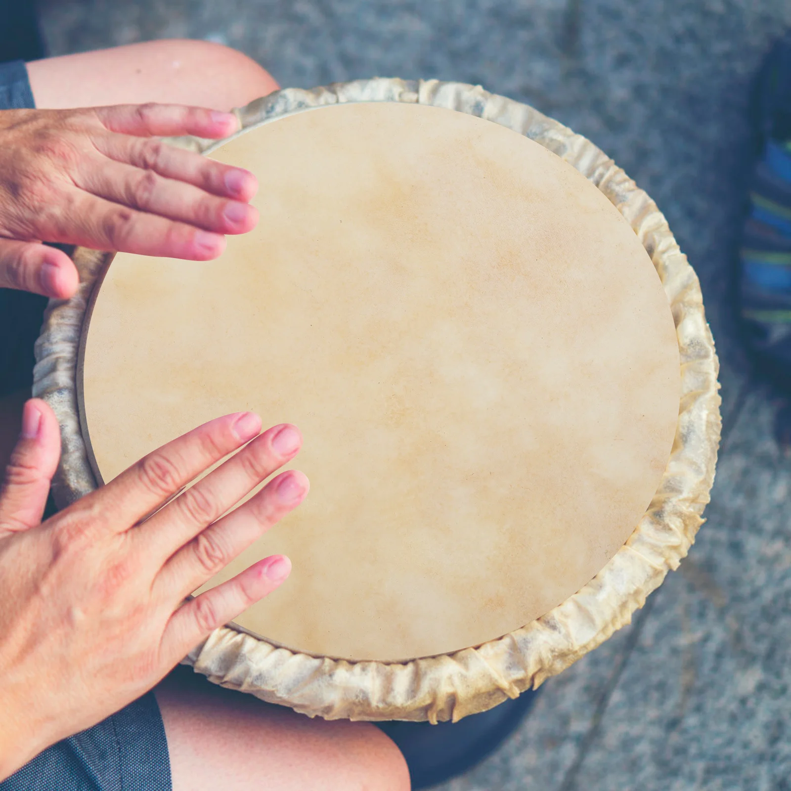 

2Pcs Drum Premium Durable Replacement Drum Covers Percussion Parts Reduce Vibration