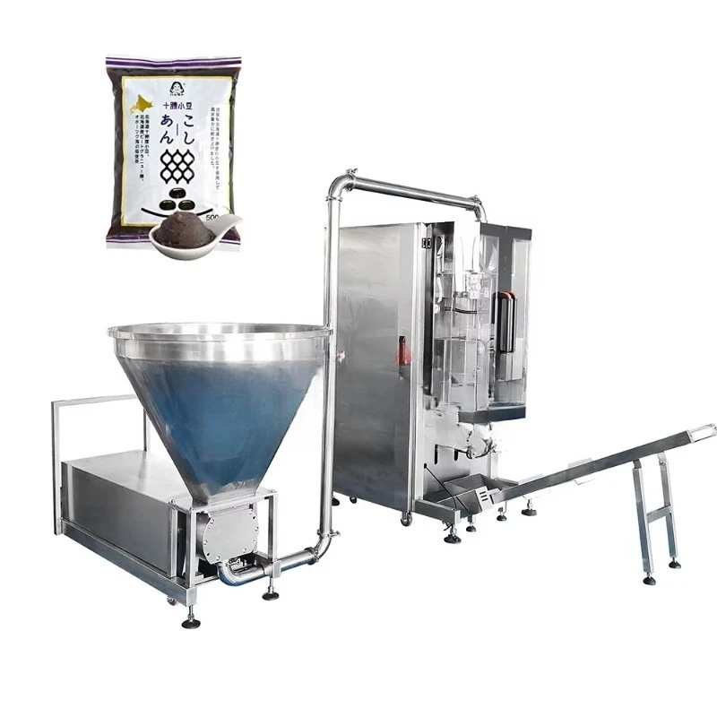 Automatic Vffs Pouch Liquid Pineapple Orange Passion Fruit Juice Packing Machine Sweetened Bean Paste Packing Machine