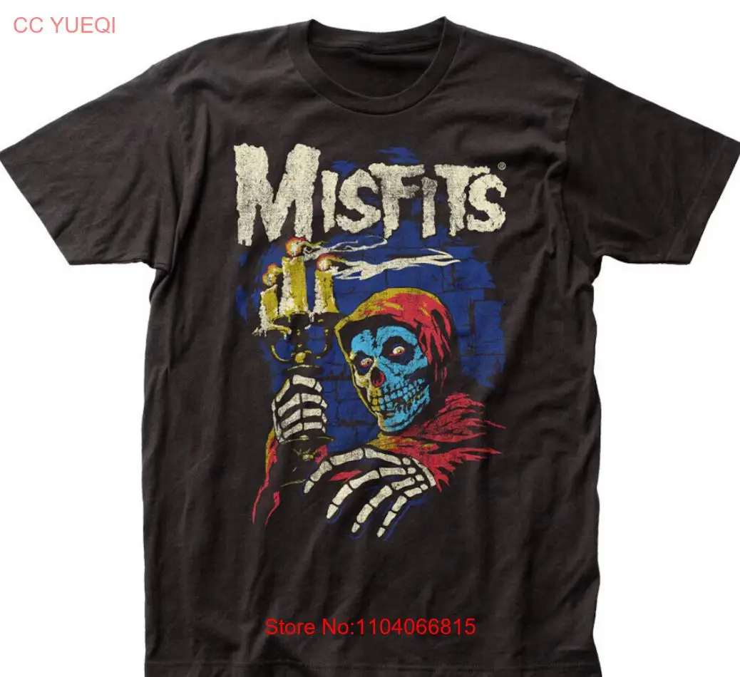 Misfits Candelabra T Shirt, Misfits Rock N Roll Music Retro Shirt