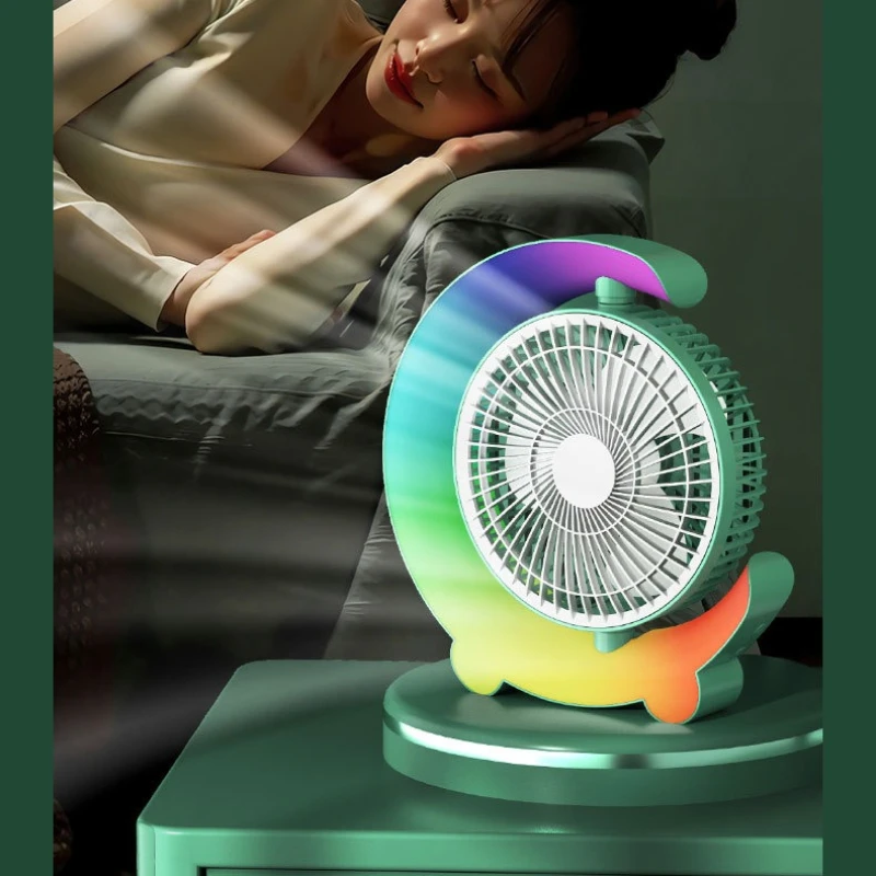 Mini Desktop Personal Cooling Fan, 3 Speeds, Suitable for Offices, Bedrooms, Kitchens, Camping and Dormitories