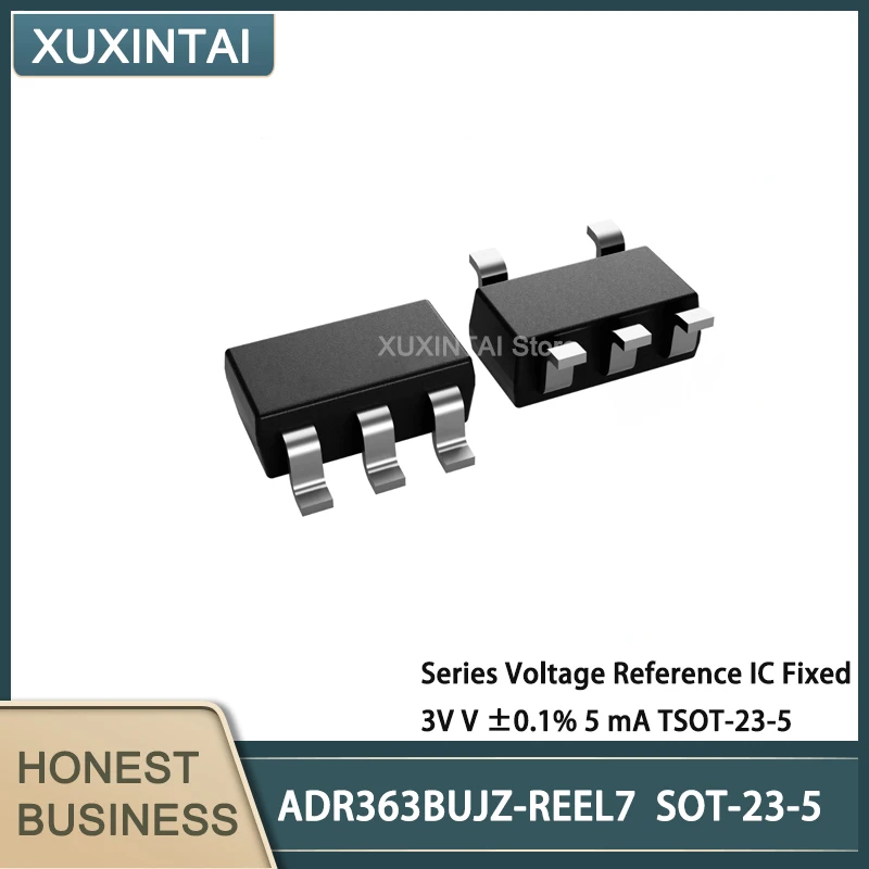 10Pcs/Lot  New Original  ADR363BUJZ-REEL7 ADR363BUJZ  Series Voltage Reference IC Fixed 3V V ±0.1% 5 mA TSOT-23-5