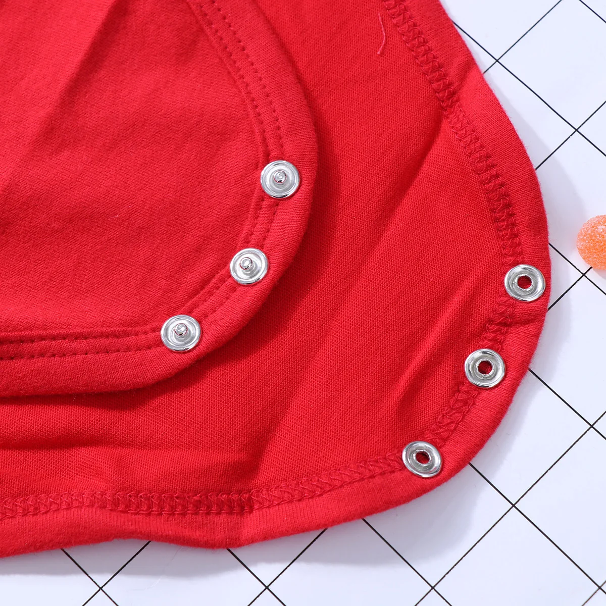 

80cm Newborn baby Clothing Cotton Cartoon Sleeveless Climbing Clothes Jumpsuit Casual triangle Romper (Bright )