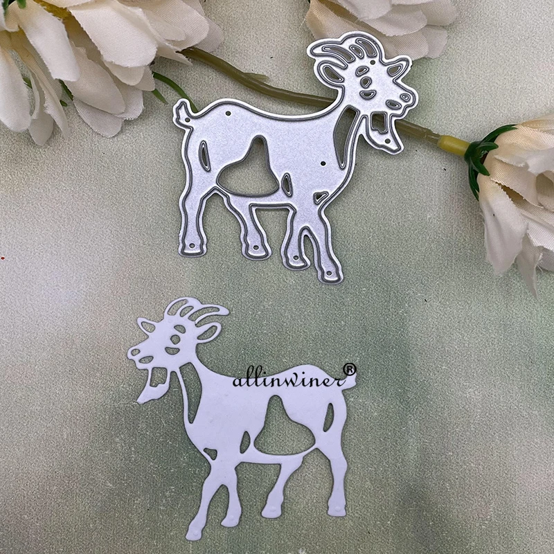 Old goat Metal Cutting Dies Stencils For DIY Scrapbooking Decorative Embossing Handcraft Die Cutting Template