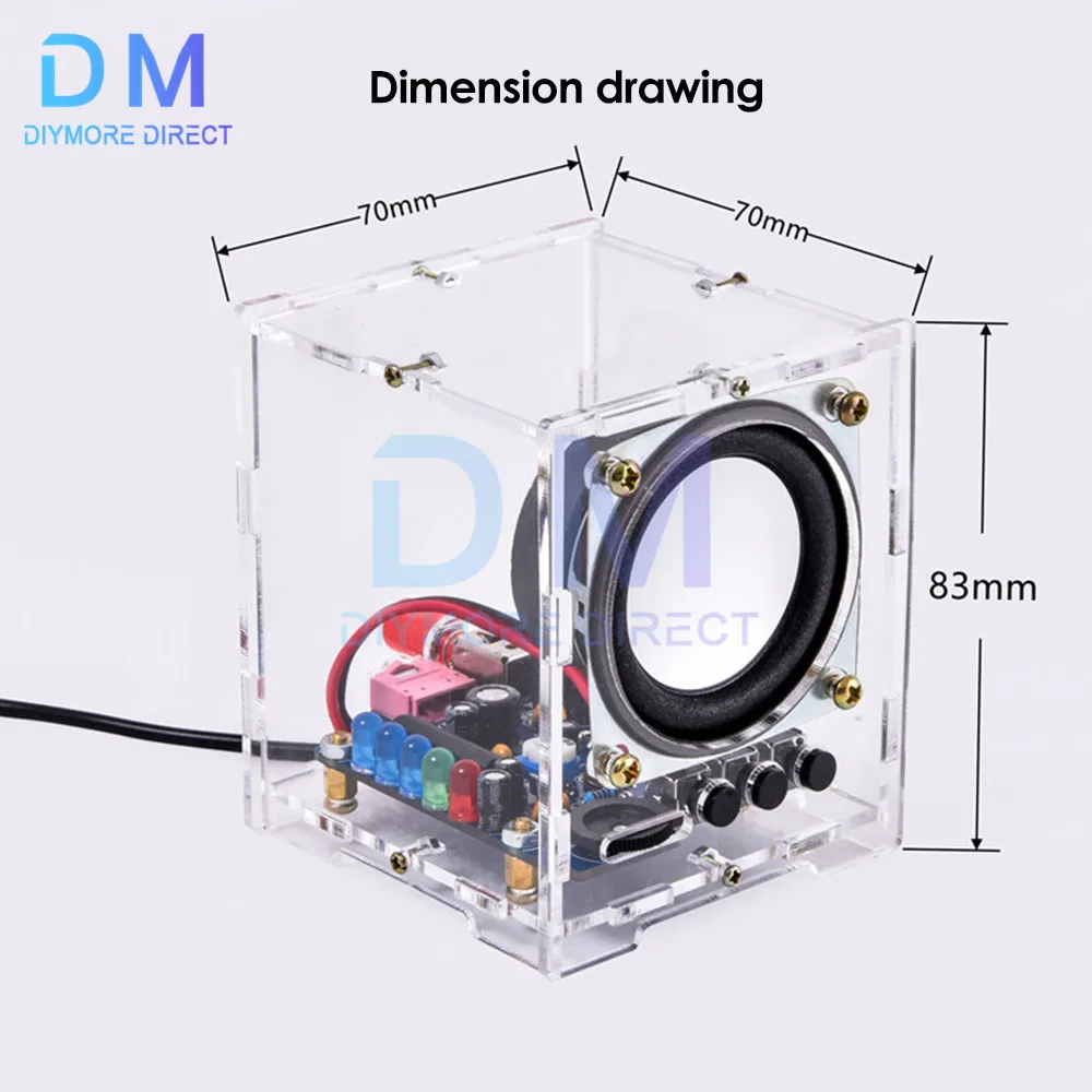 DIY Bluetooth Speaker Production And Assembly Electronic Welding Kit Teaching Practice DIY Electronic Kit