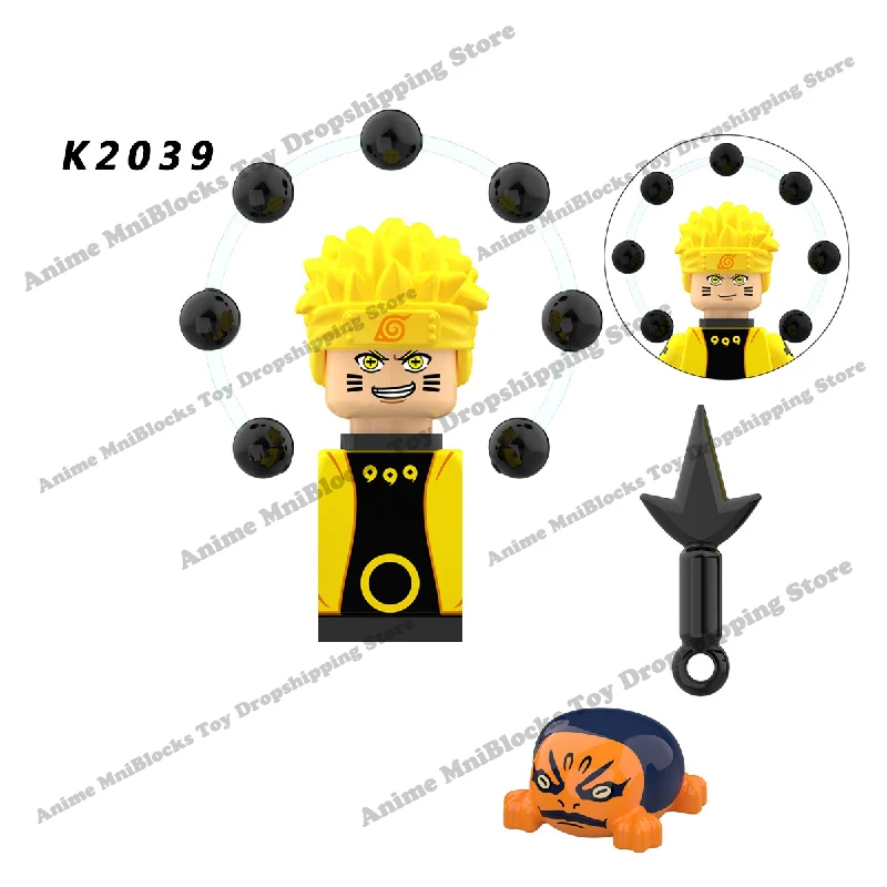 KDL801 802 803 804 806 807 810 811 Naruto blocks Akatsuki anime Sasuke mini action toy figures Assemble bricks toys kid gifts