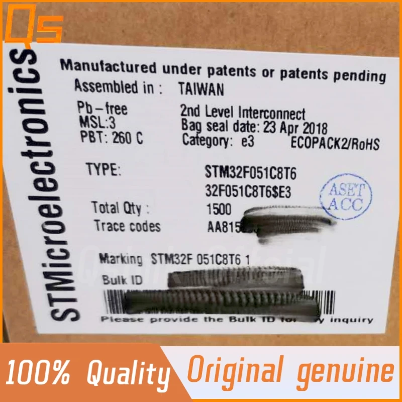 Neue Original STM32F051C8T6 LQFP-48 ARM Cortex-M0 32-bit mikrocontroller MCU