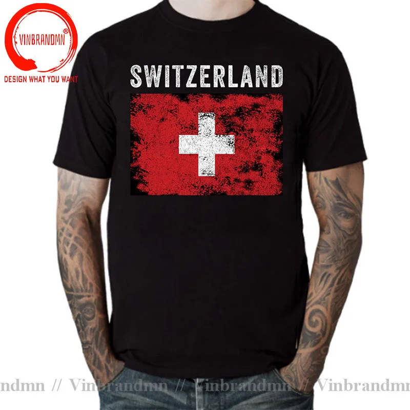 Vintage Sussi Suisse Switzerland Flag T Shirts Distressed Swiss Flag T Shirt Army Swiss Confederation Swiss Armed Forces T-Shirt