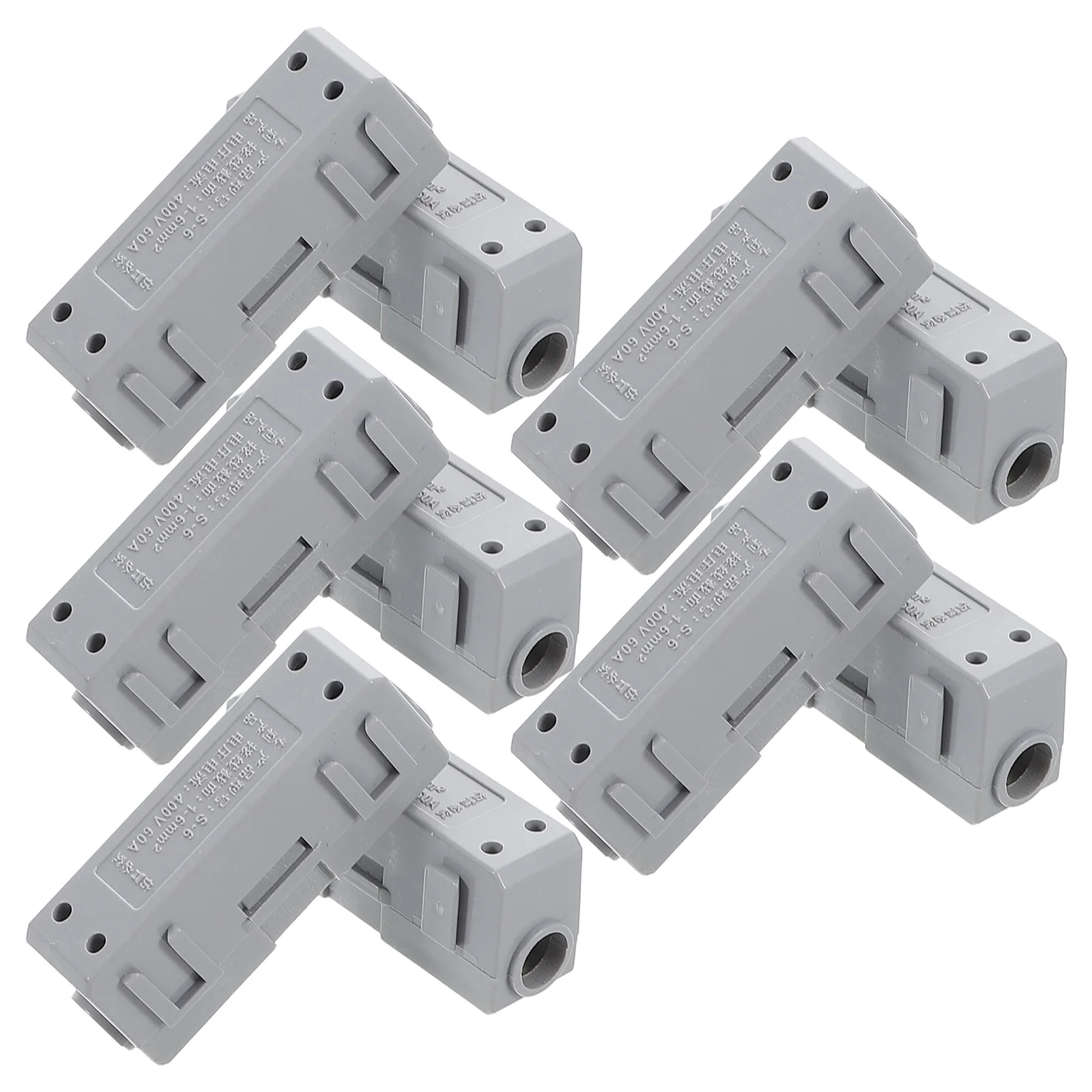 

10Pcs Wire Terminal Connectors Quick Splice Kit Electrical Wire Clamp Block Heat Resistant Wiring Connector Terminal