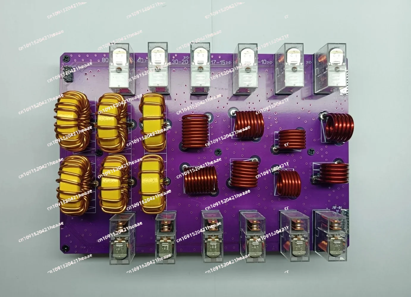 Suitable for 1500W 50Ω 1.8-54MHZ Support SSB CW FM LPF Low Pass Filter  For Shortwave Power Amplifiers Radios