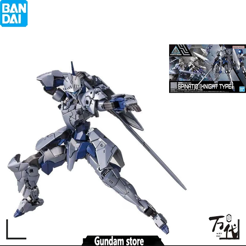 

BANDAI ANIME 30MM 1/144 EXM-A9BK SPINATIO KNIGHT TYPE ACTION ANIME PVC ROBOT MODEL KIT ASSEMBLY TOY GIFT FOR KIDS