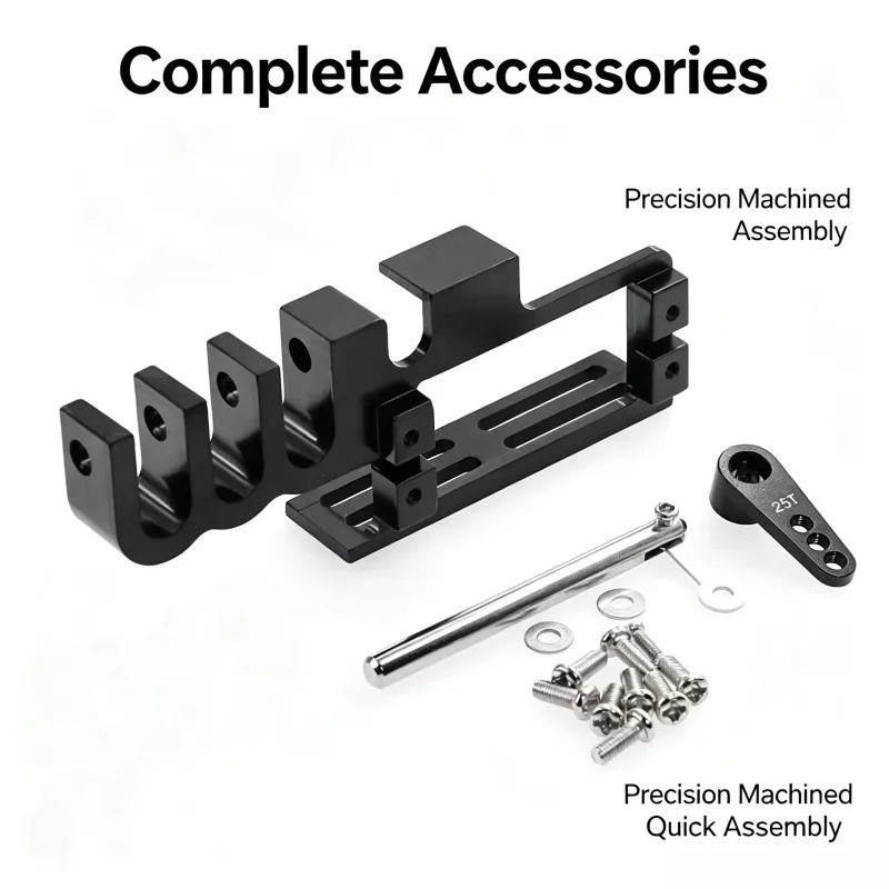Dual-Drop Drone Payload Release System - Plug & Play FPV Air Dispenser W/Servo Arm for DJI Mavic/FPV/Holybro