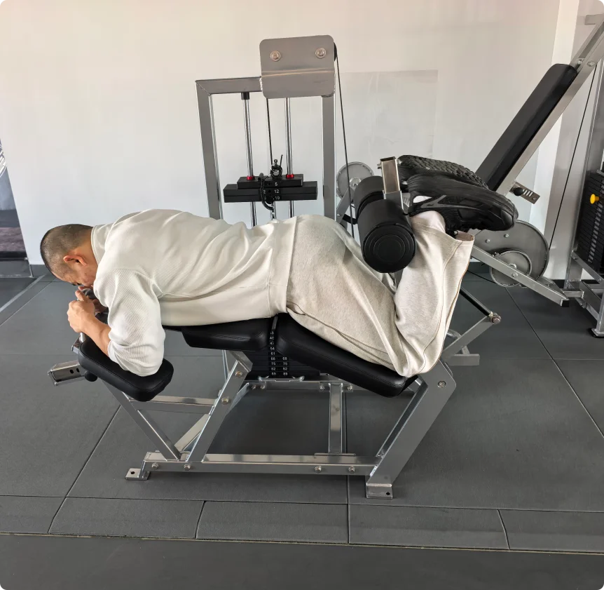 Future Strength Power X Gym Equipment Flex Lying Leg Curl Machine Leverage Strength Machine