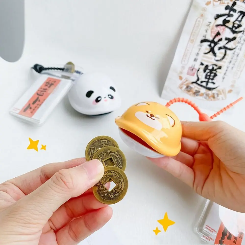 小さな動物のおもちゃのキーホルダー,幸運,銅のコイン,カメ,シェル,ペンダント,猫,ファッショナブル,かわいい