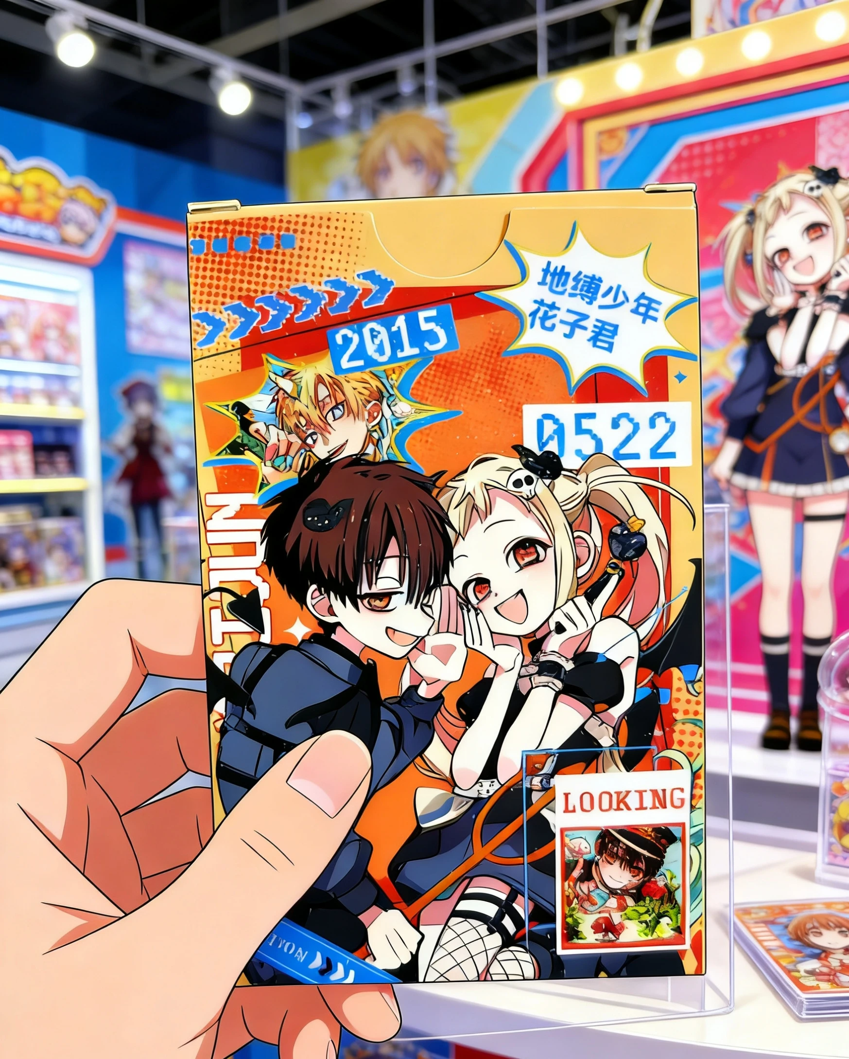 55PCS Cartões Holográficos de Anime Toilet-bound Hanako-kun - Cartões de Fotos de Personagens de Mangá Japonês