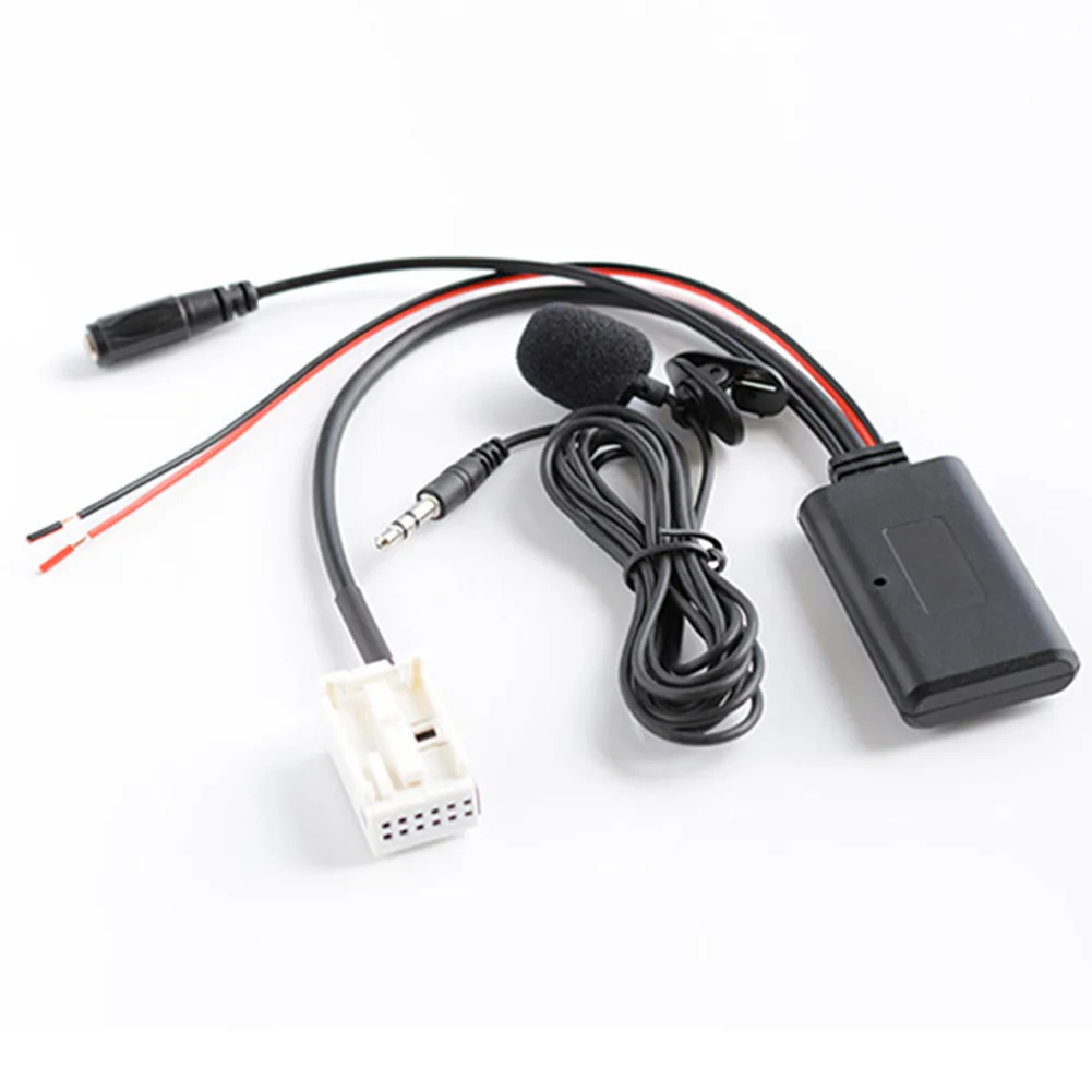 

Bluetooth 5.0 Audio Cable Adapter MIC For Mercedes-Benz W169 W245 W203 W209 W164 R230 APS NTG CD20 30/50 Radio Car Accessories