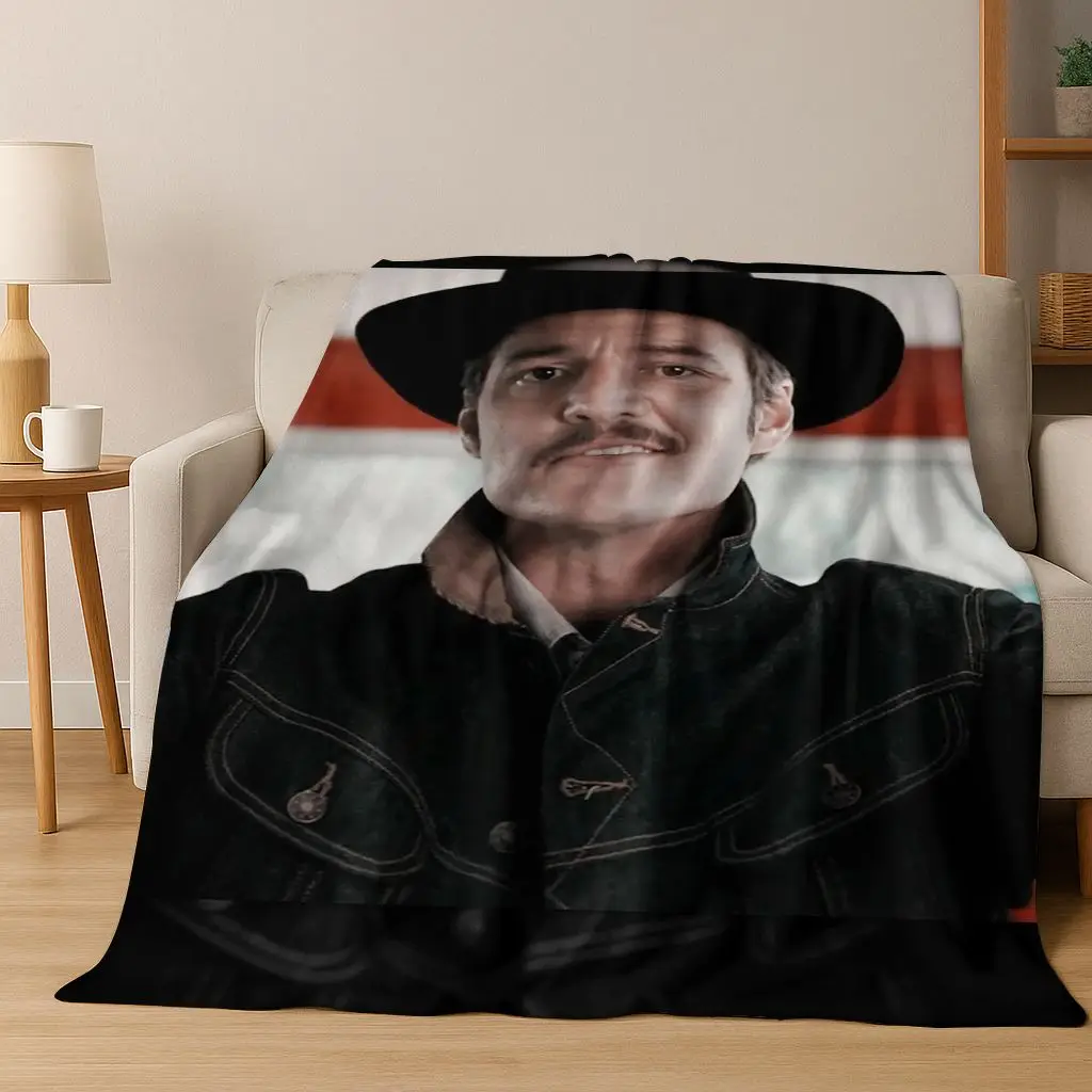 ثلاثية الأبعاد خوسيه بيدرو بالمسيدا باسكال ستار الفانيلا بطانية لينة بطانية دافئة لغرفة النوم غرفة المعيشة السرير السفر التخييم نزهة هدية