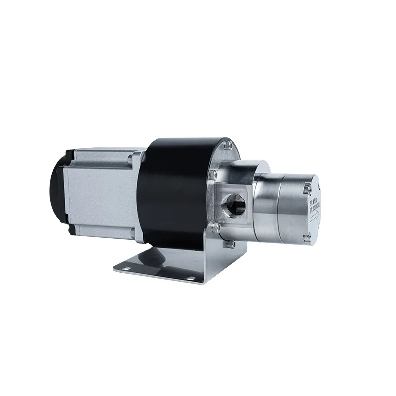 

Food Grade Self Priming Magnetic Coupling Dosing Gear Pump High Precision Servo Motor Oil Transfer Metering Pump