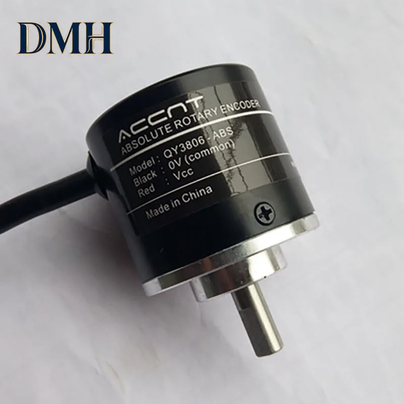 

DMH. Однооборотный магнитный абсолютный поворотный энкодер с выходом SSI, протокол MODBUS RTU, RS485, высокая точность, 15/16 бит.