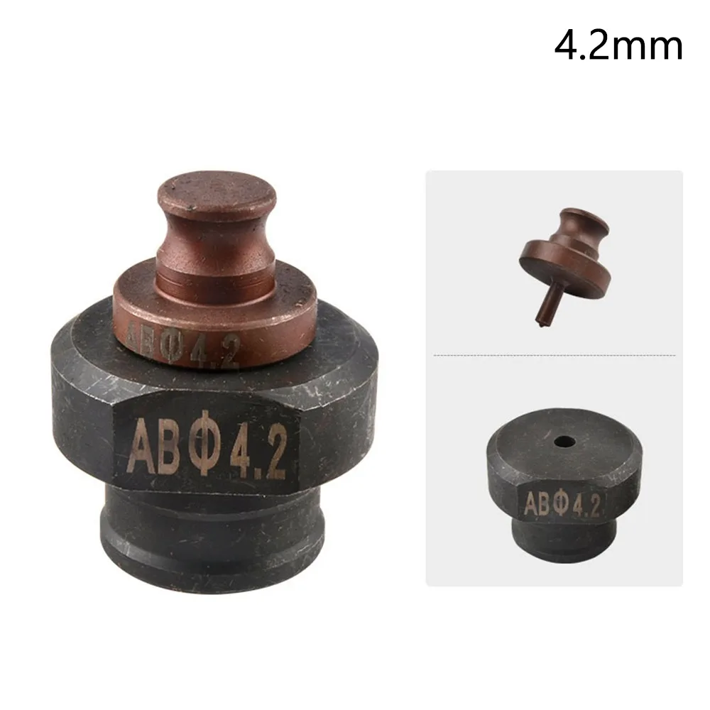 1Pcs Durable Round Hole Punching Mould 4.2-16.5mm Metal Hydraulic Punching Die MHP-20 for Electric Hydarualic Punching Machine