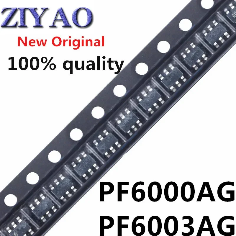 

(50-100piece) 6000A 6003A SOT23-6 PF6000AG PF6003AG