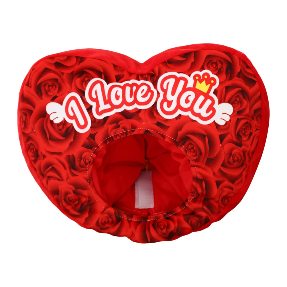 

1Pcs Heart Shape Headgear Unique Red Party Hat Creative Festival Decoration Photo Prop Accessory Hat Decor